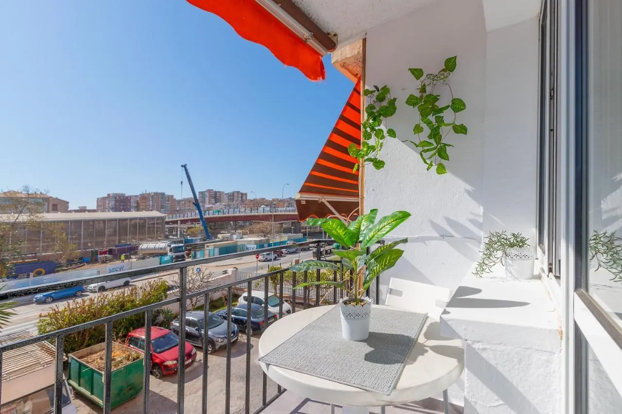 Apartamento Con Terraza Centrico Malaga Spain